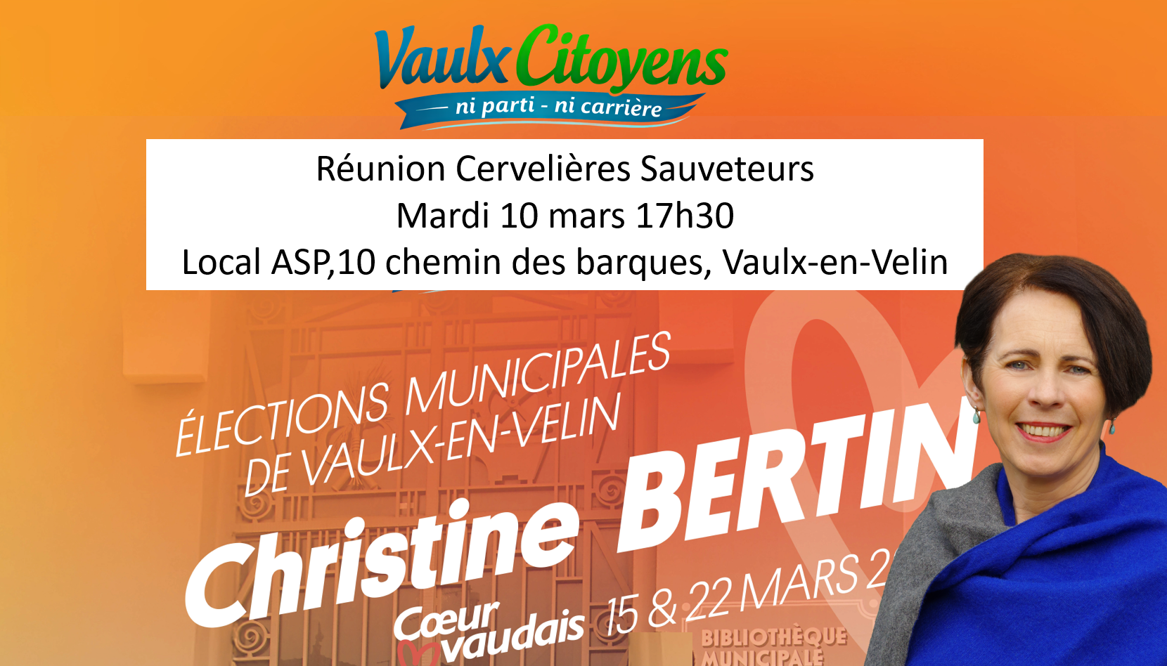 Rencontre avec les habitants des Cervelières Sauveteurs